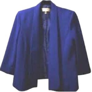 Jones Studio Blue Swing Jacket, Size 14